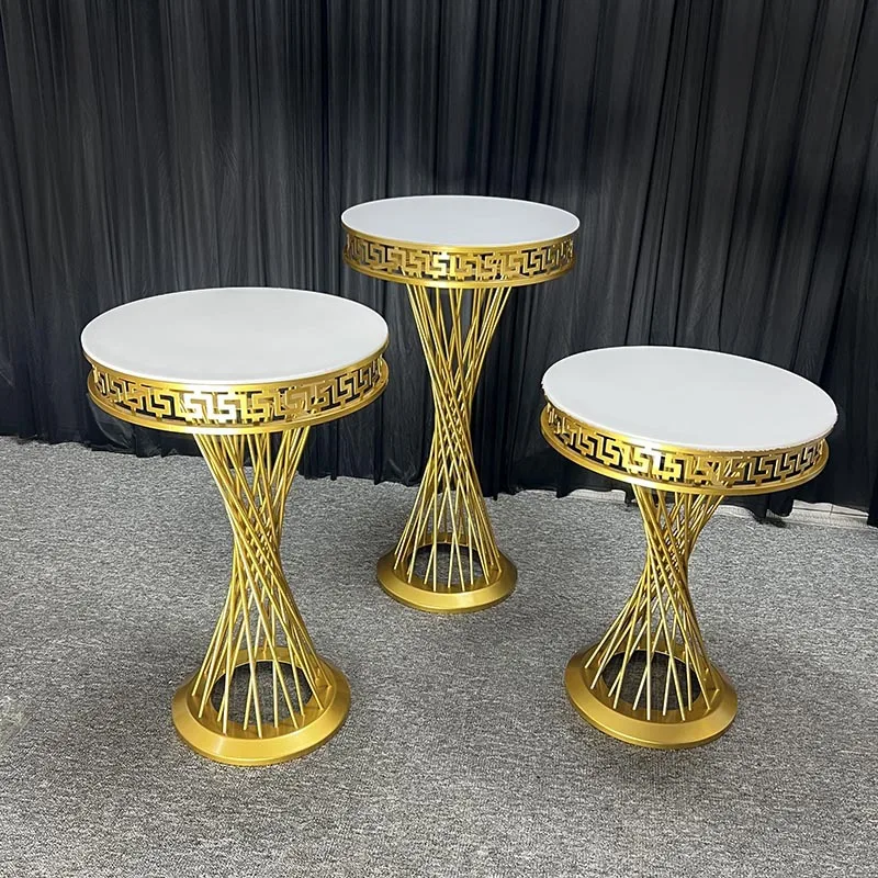 Dessert Table Backdrop - Wedding Party Dessert Table Stand Plinths