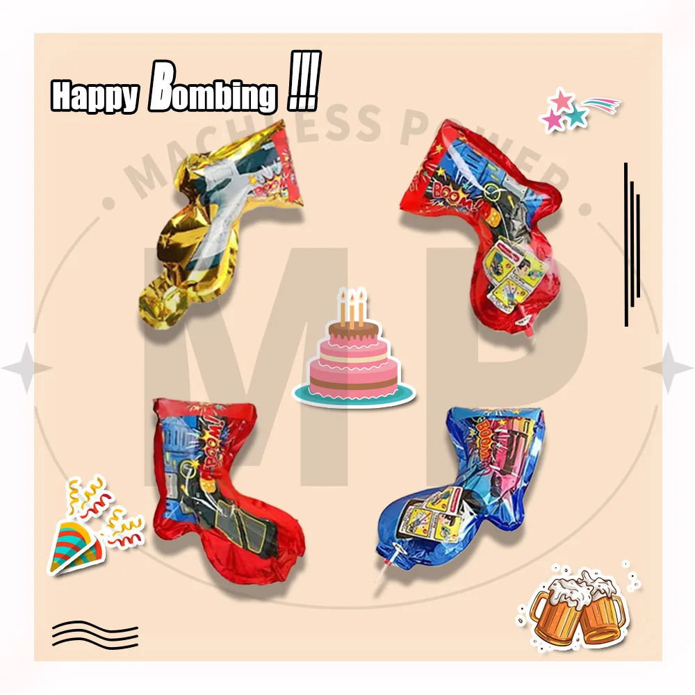 10~100pcs Color Random Streame - Confetti Cannon Tube 评论和价格