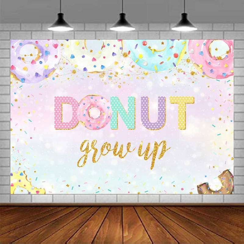 Photography Backdrop Grow Up C - Dessert Table Backdrop 评论和价格