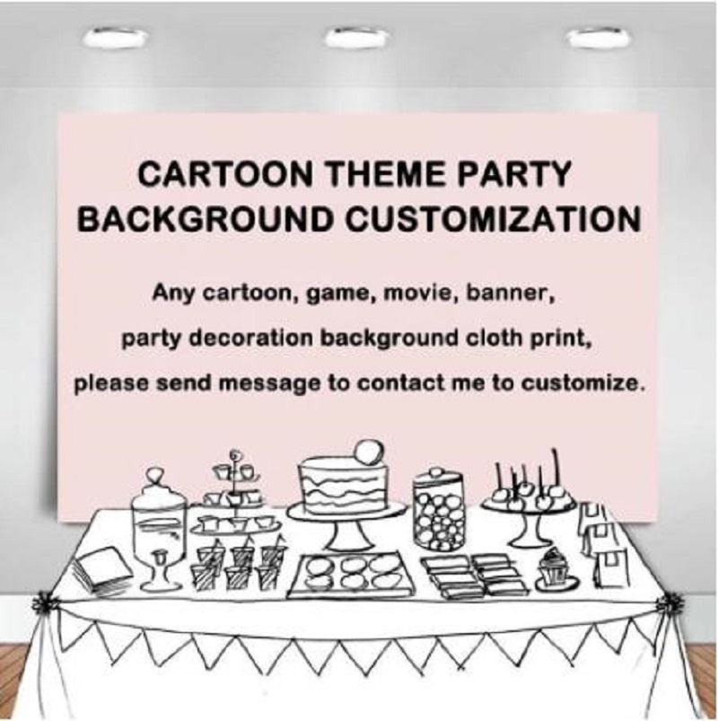 Photography Backdrop Grow Up C - Dessert Table Backdrop 评论和价格