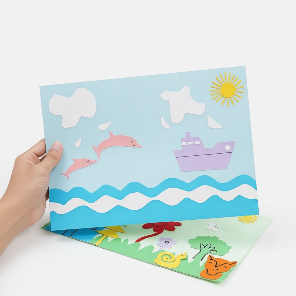 Thick Colored Cardstock Paper  - Papercraft Supply Invitation 评论和价格