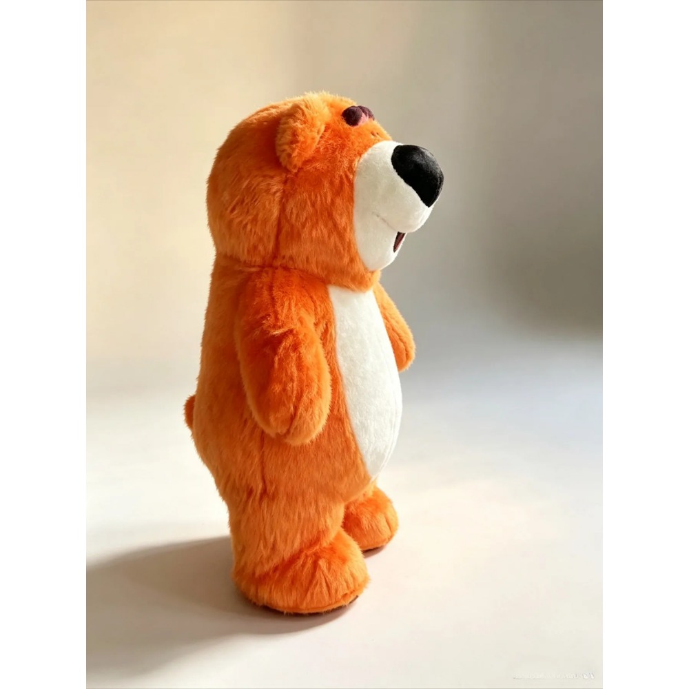 Inflatable Orange Bear Mascot  - Event & Party Supply Photos 评论和价格