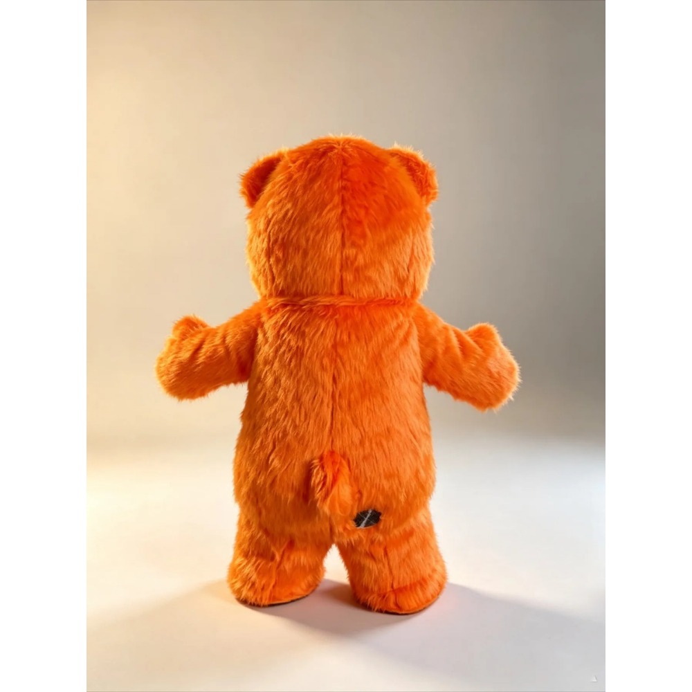Inflatable Orange Bear Mascot  - Event & Party Supply Photos 评论和价格