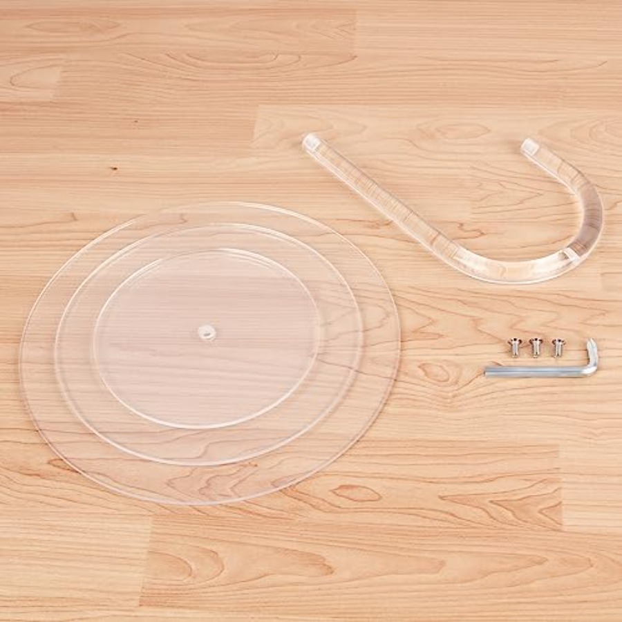 2 Tier Clear Cake Stand Acryli - Cupcake Stand Tier 评论和价格