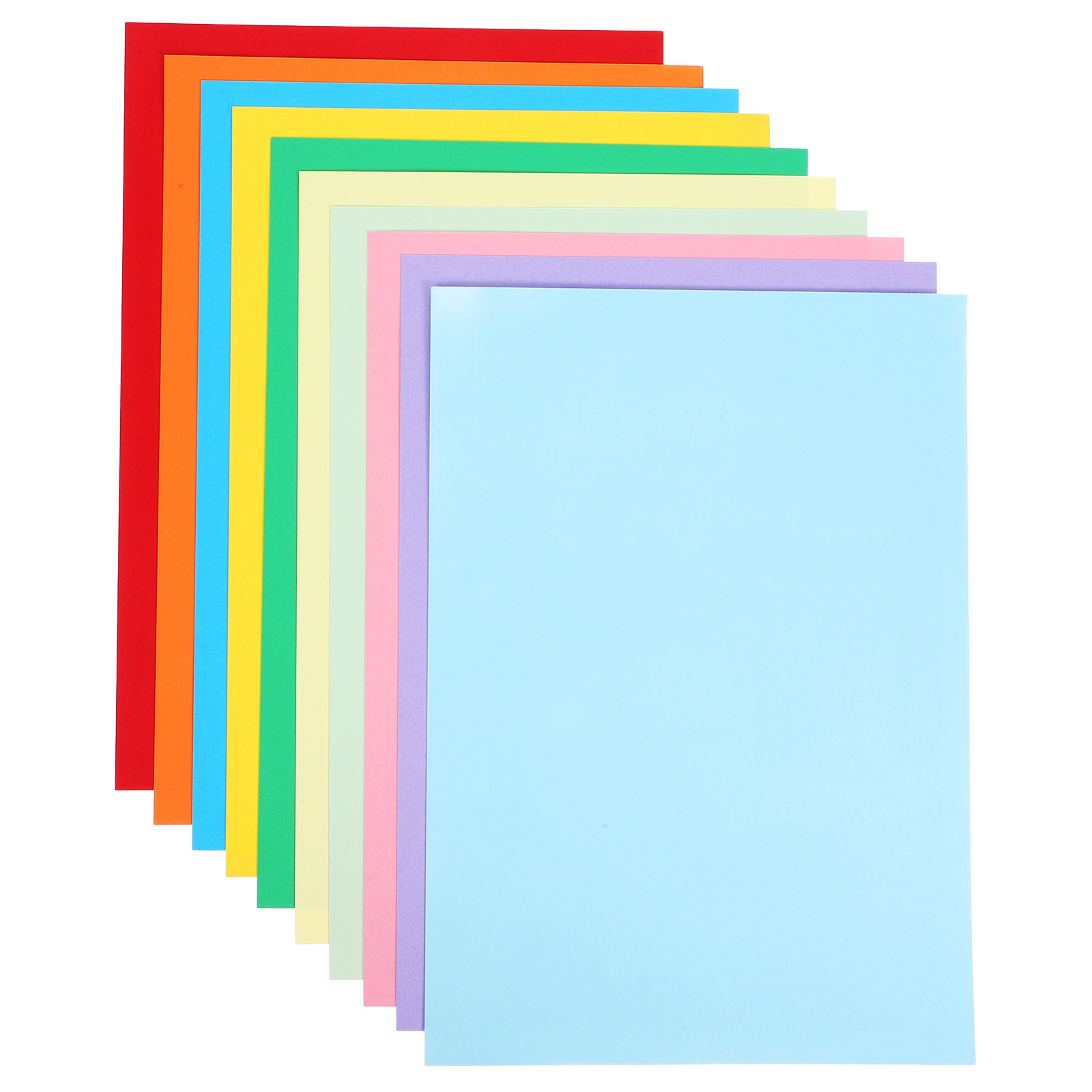 50Sheets Thick Colored Cardsto - Papercraft Supply Invitation 评论和价格