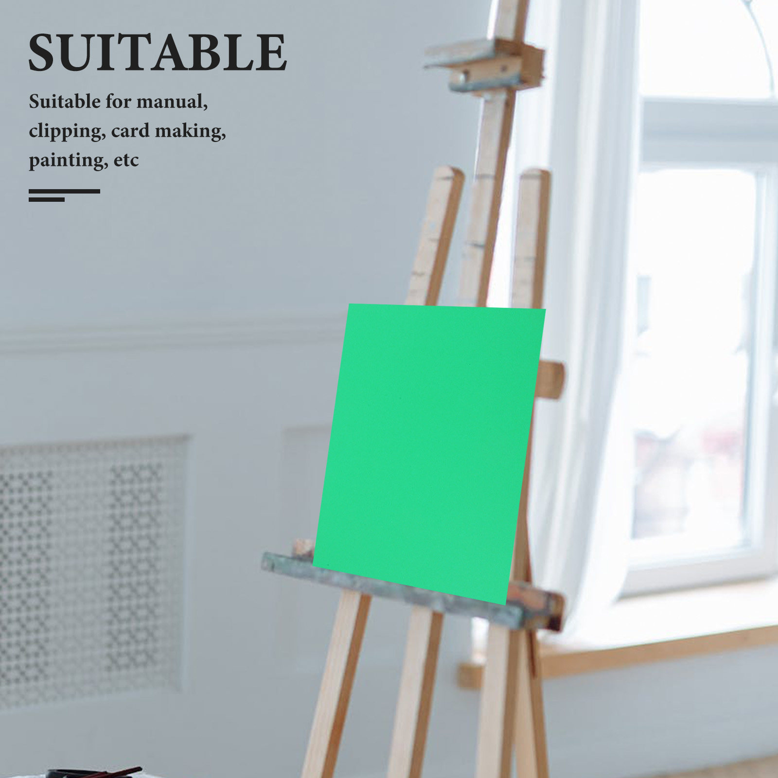 50Sheets Thick Colored Cardsto - Papercraft Supply Invitation 评论和价格