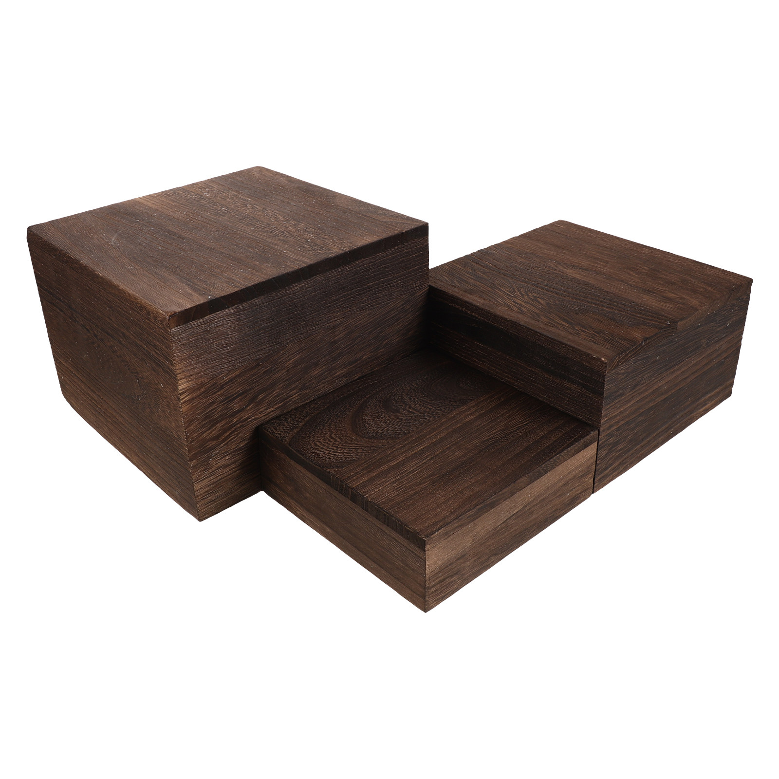 3Pcs Wooden Cake Display Stand - Cupcake Stand Tier 评论和价格