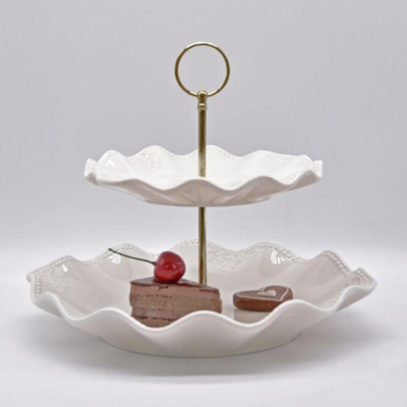 Three Tier Cupcake Plate Stand - Cupcake Stand Tier 评论和价格