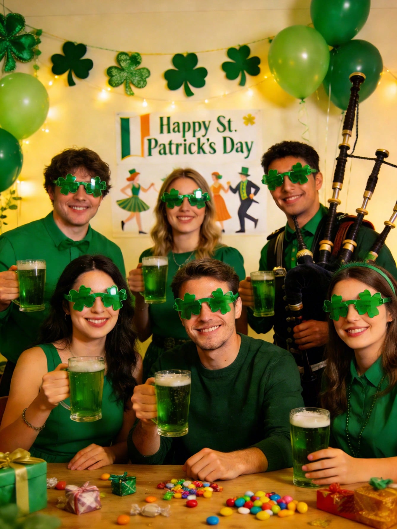 12/6/1 Pair St. Patrick's Day  - Event & Party Supply Photos 评论和价格